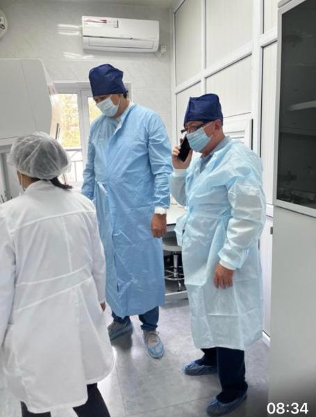Председатель Правления Национального центра экспертизы Ерлан Киясов, в рамках рабочей поездки, посетил отделения филиала НЦЭ по Жамбылской области. 4